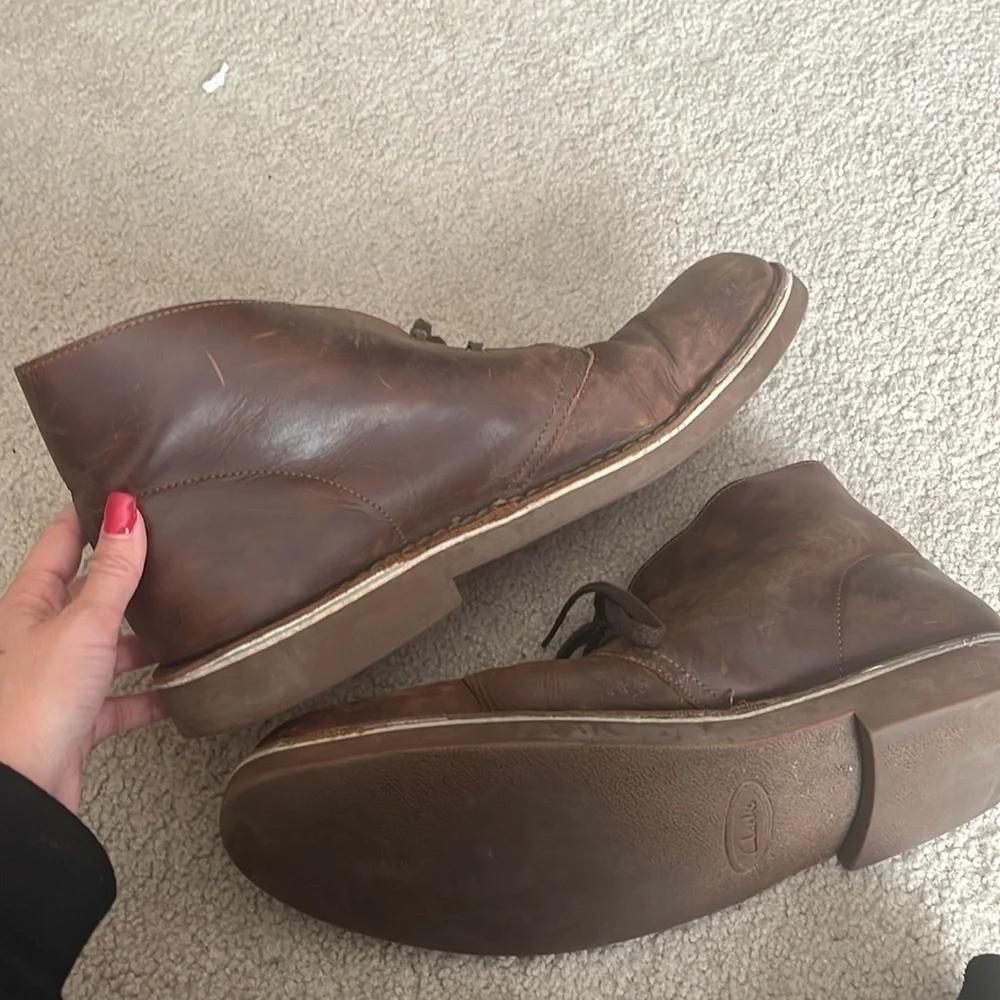 “Clark Collection- Mens Chukka Boots size 13”